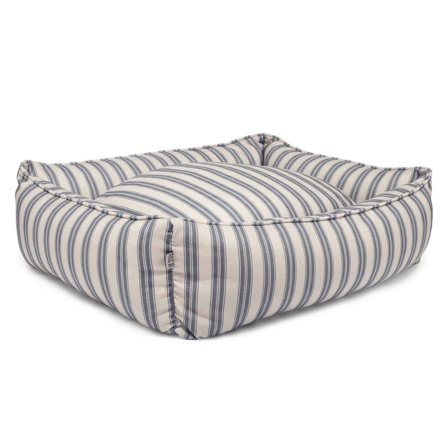 Blue Ticking Stripe Dog side on